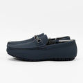 Massimo Mocassins Driving Loafers 222-10A-BLUE