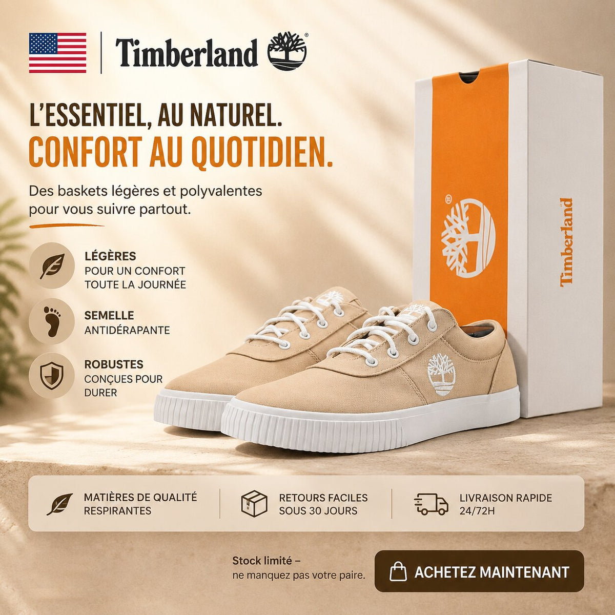 Timberland Mylo Bay Low Lace Up Sneaker A661N-ER1