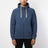 Sweat à capuche zippé homme SALVA BLUE