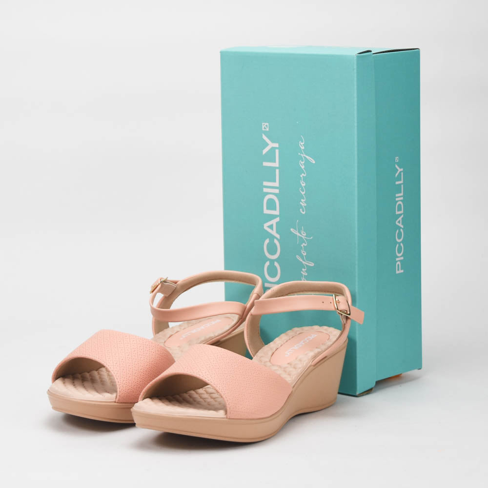 Piccadilly — Sandales femme brûlé