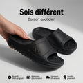 SUN68 Slippers Mono 11 Claquettes X36112-11-NERO