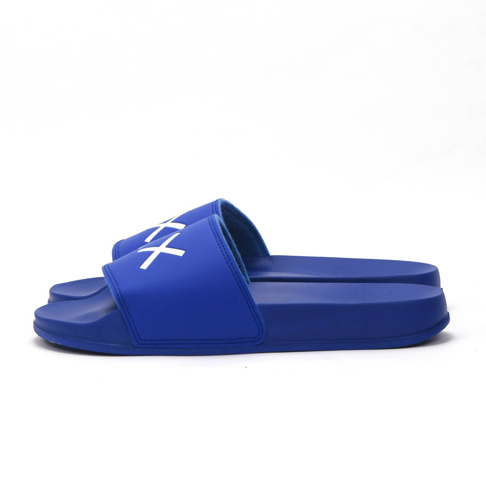 SUN68 Logo Blue Slippers X36110-58