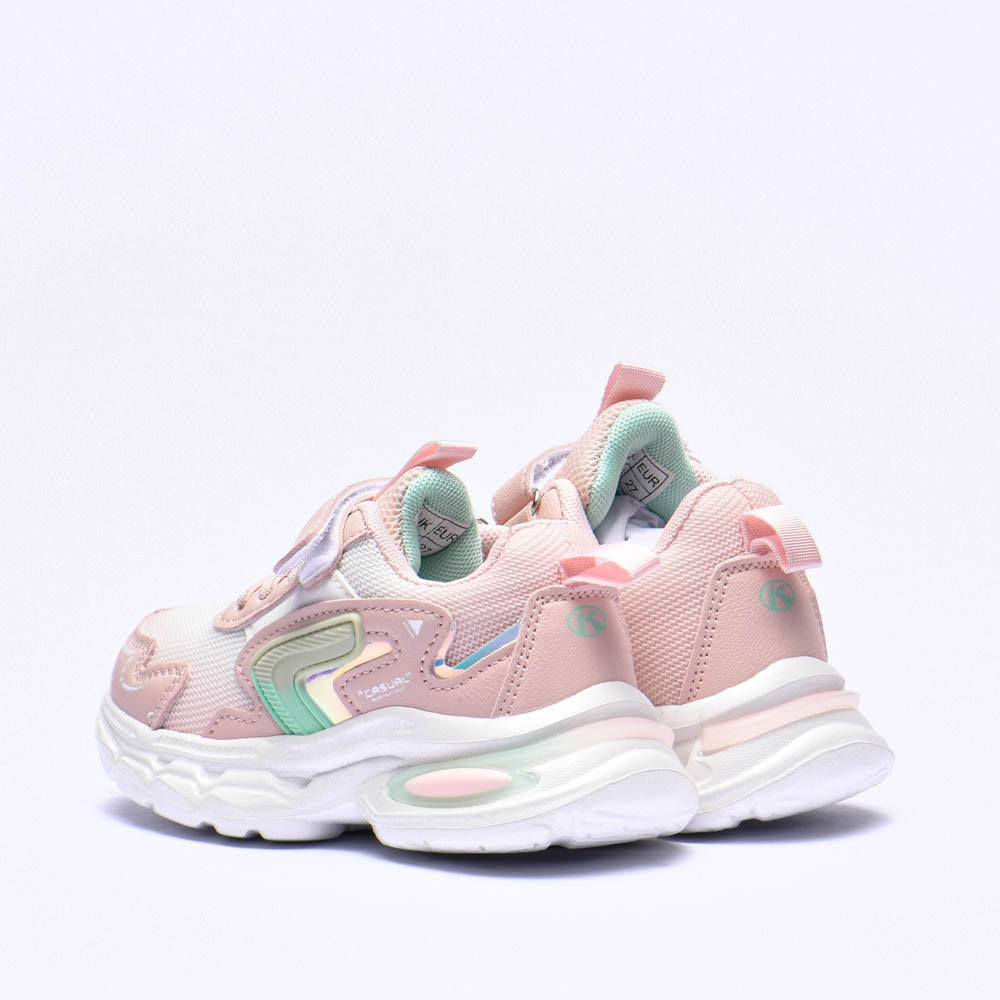 Keep — Chaussures enfant rose vert