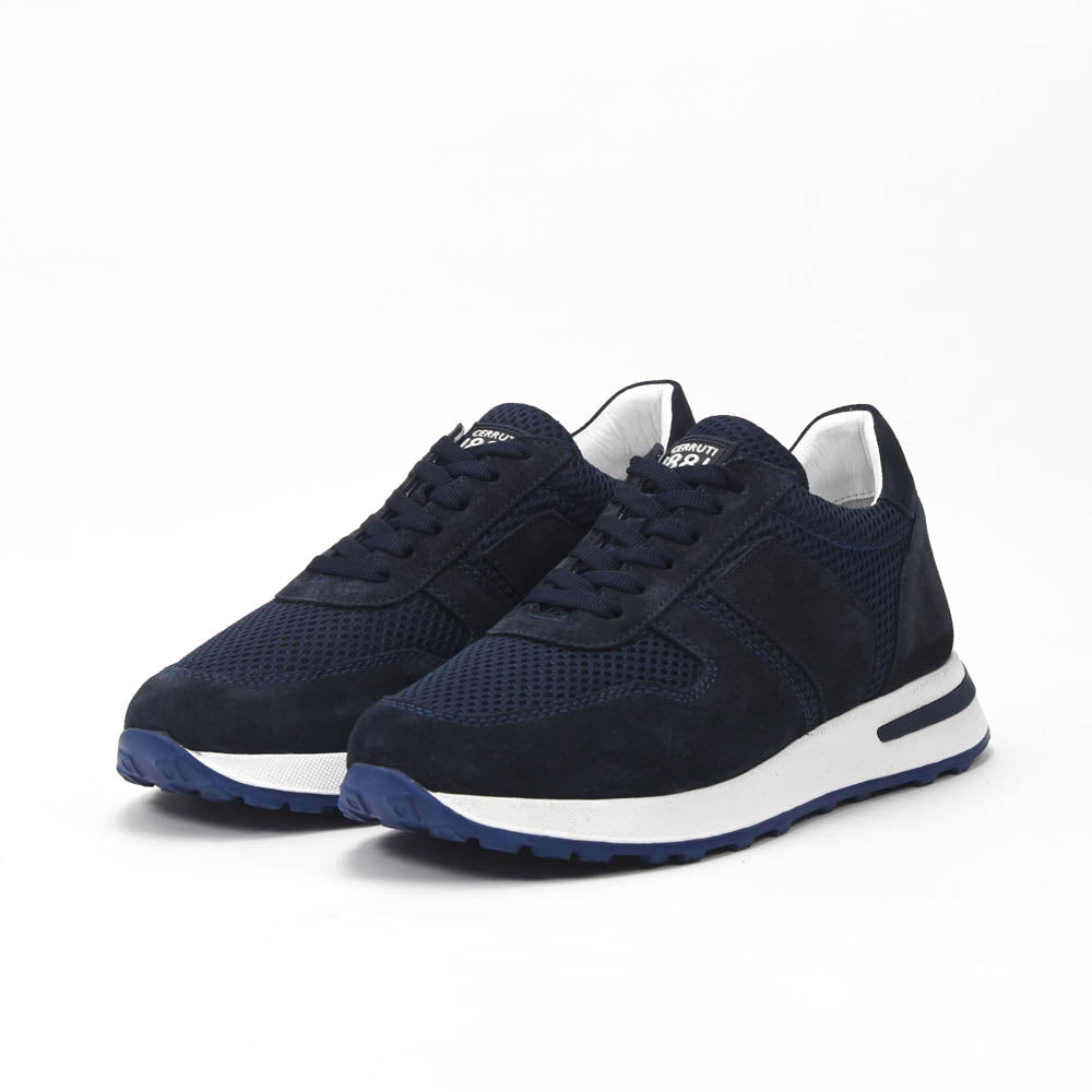 Cerruti 1881 Man Shoes Sneakers CSSU01278-BLUE