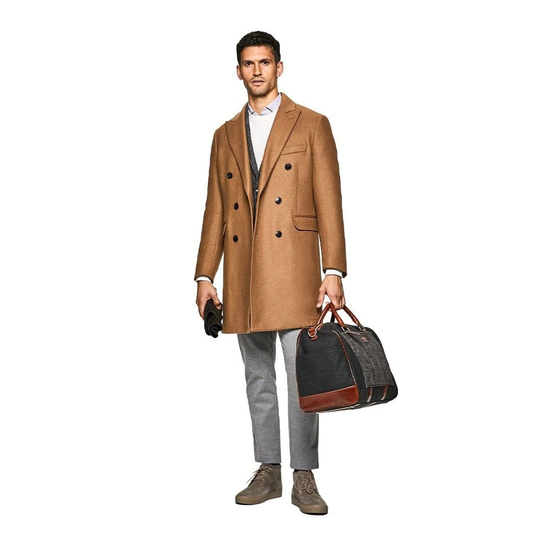 Hackett London — Manteau camel
