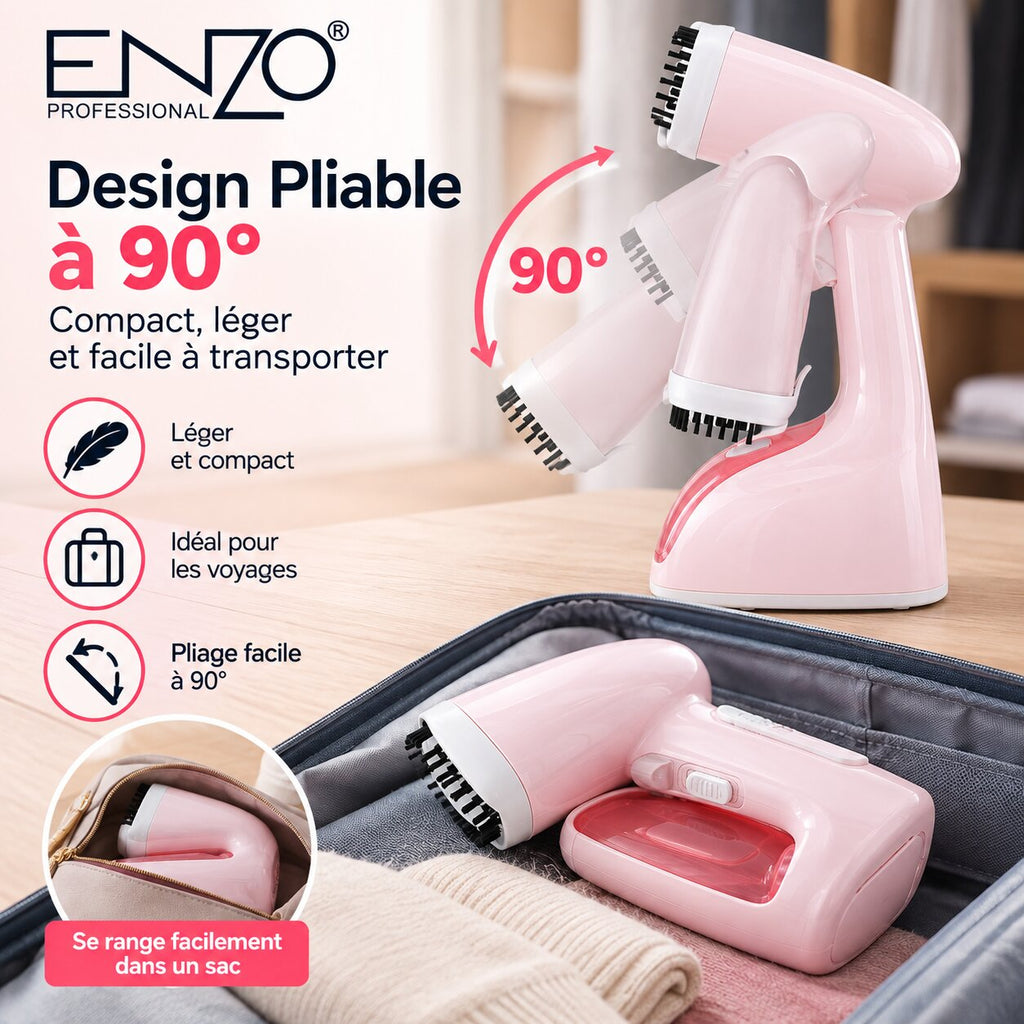 ENZO EN-60021 — défroisseur vapeur pliable — vue 6