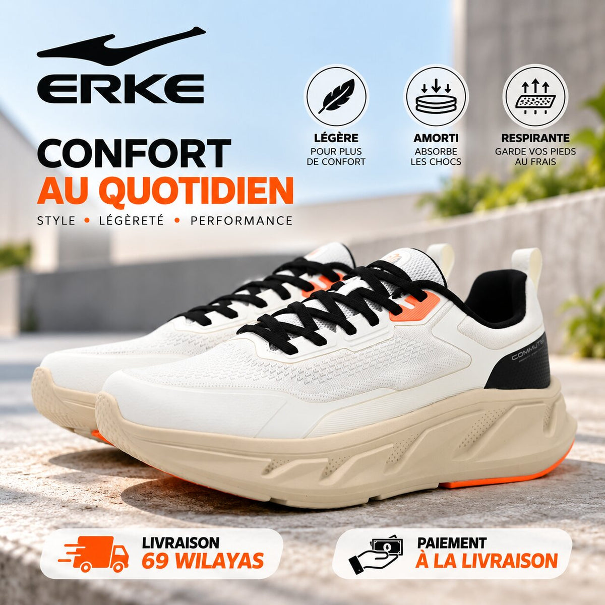 ERKE 11126114299-009 — baskets homme