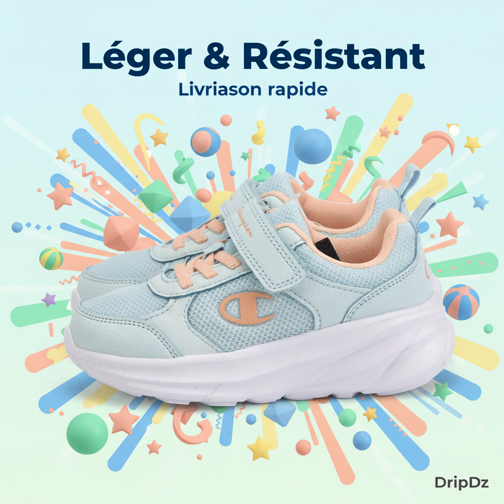 Champion — Baskets enfant bleues