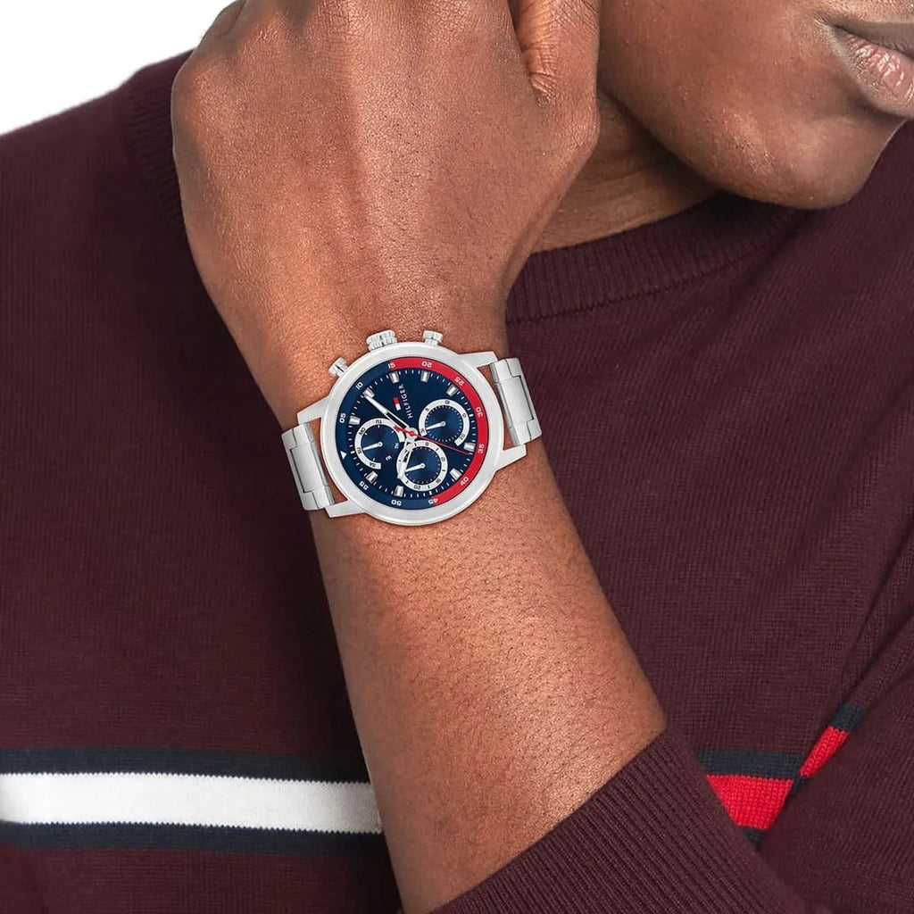 Tommy Hilfiger Rocky — Montre homme cuir
