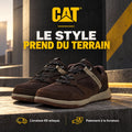 Baskets CAT Quest Runner Coffee Bean Homme P110714