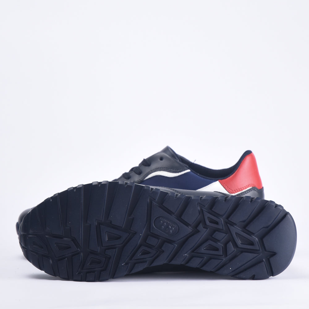 HARMONT AND BLAINE SCARPA UOMO CALF  BLU EFM231-079-6190