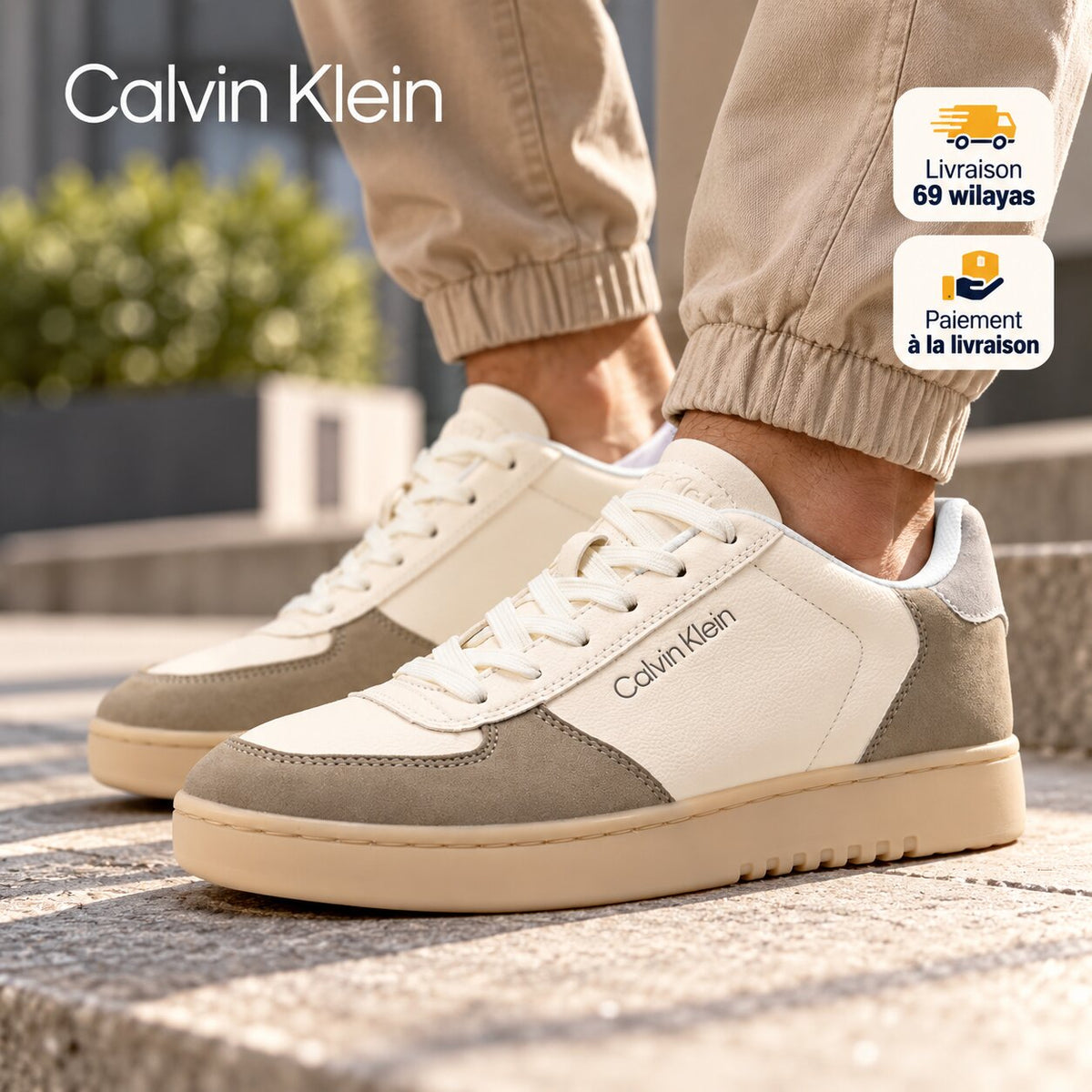 Calvin Klein Cico Classic FWOFW25290-2WBR — baskets homme