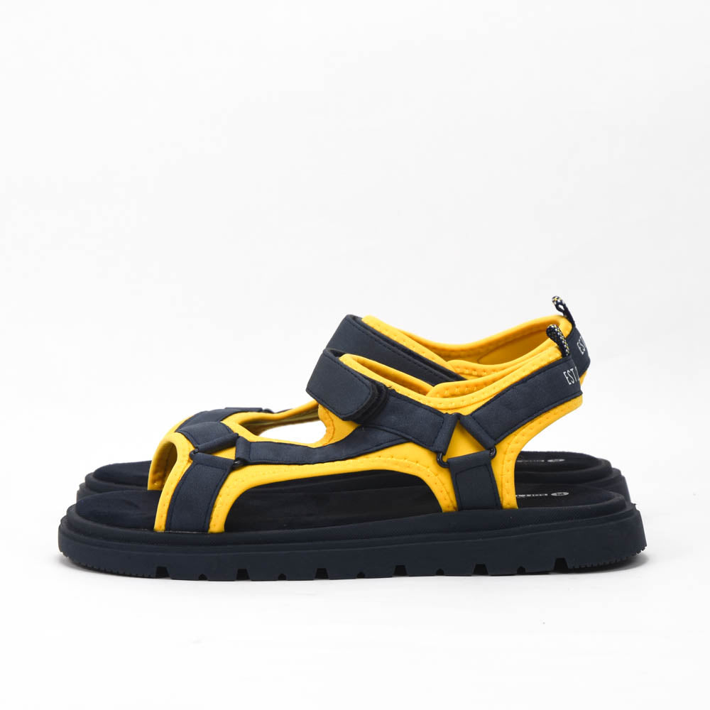 Safety Jogger Kids Memory Foam Sandals 589962-NAV-YEL