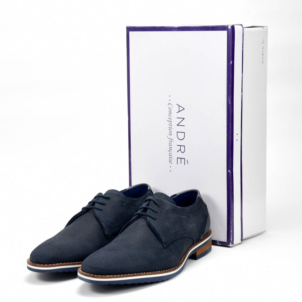 André — Chaussures homme marine classique