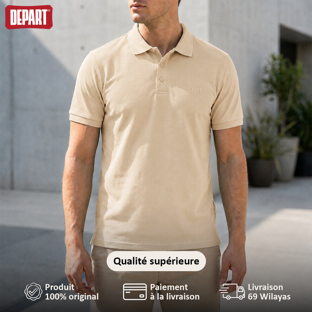 DEPART POLO G23-003391-BEIGE55