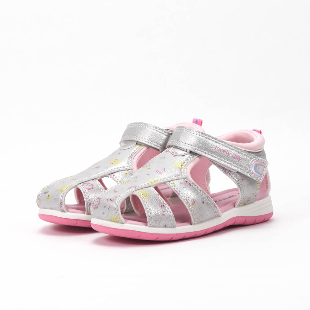 Safety Jogger Sandales Anatomiques Argent Enfant 607701-SIL-PNK