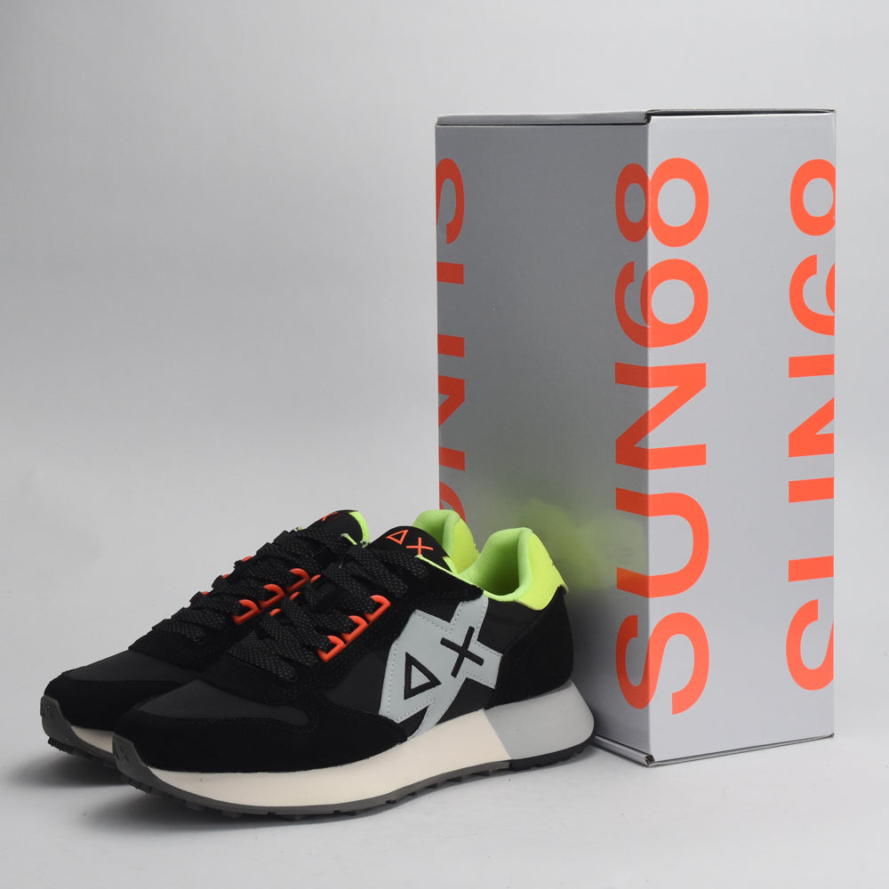 BASKET SUN68 JAKI 2.0 FLUO 11 NERO Z35113-11