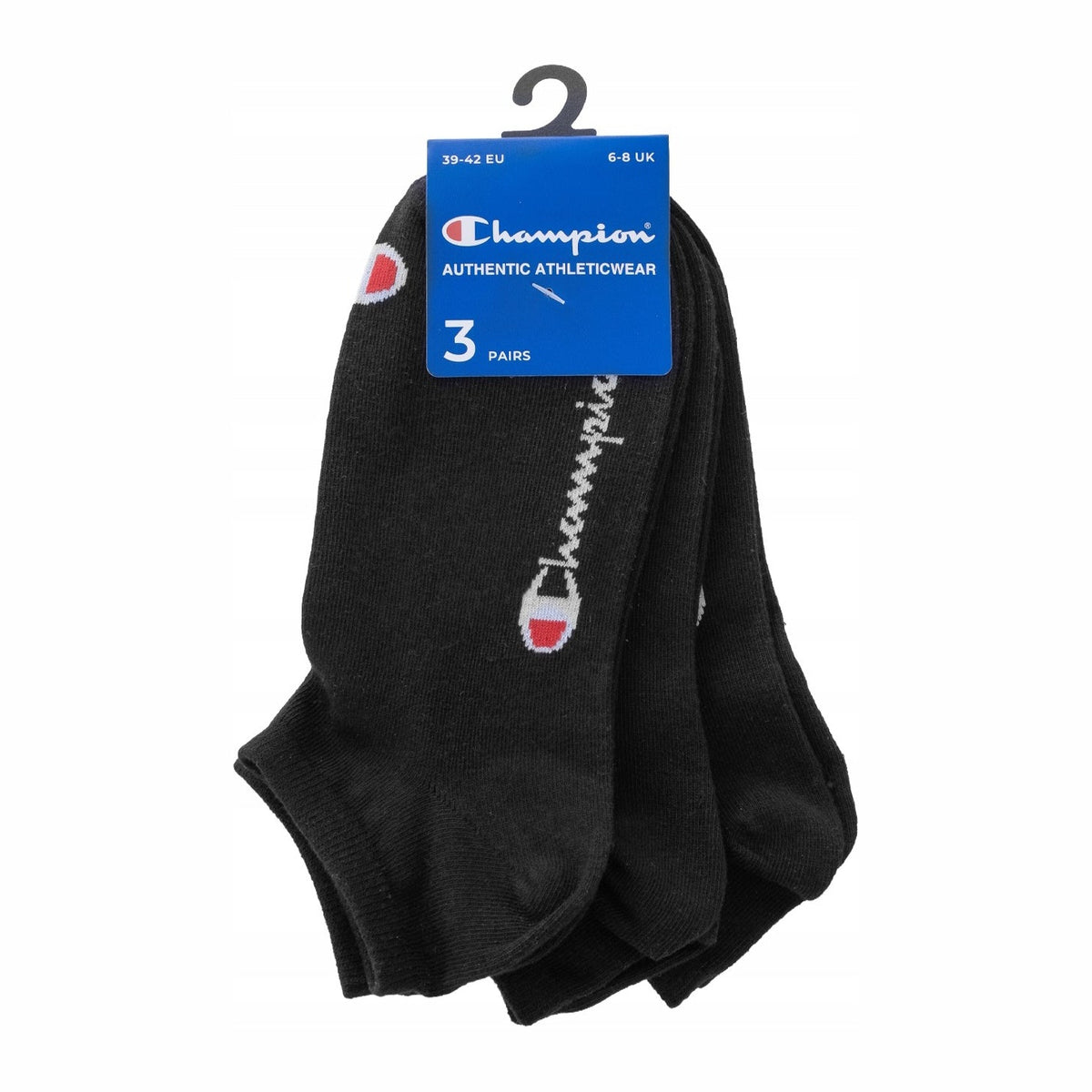 Champion 3-Pack Sneaker Socks Black U24560-KK001