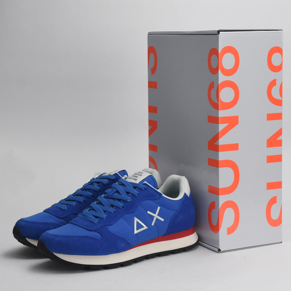 Sun68 Tom Solid — Baskets bleu royal