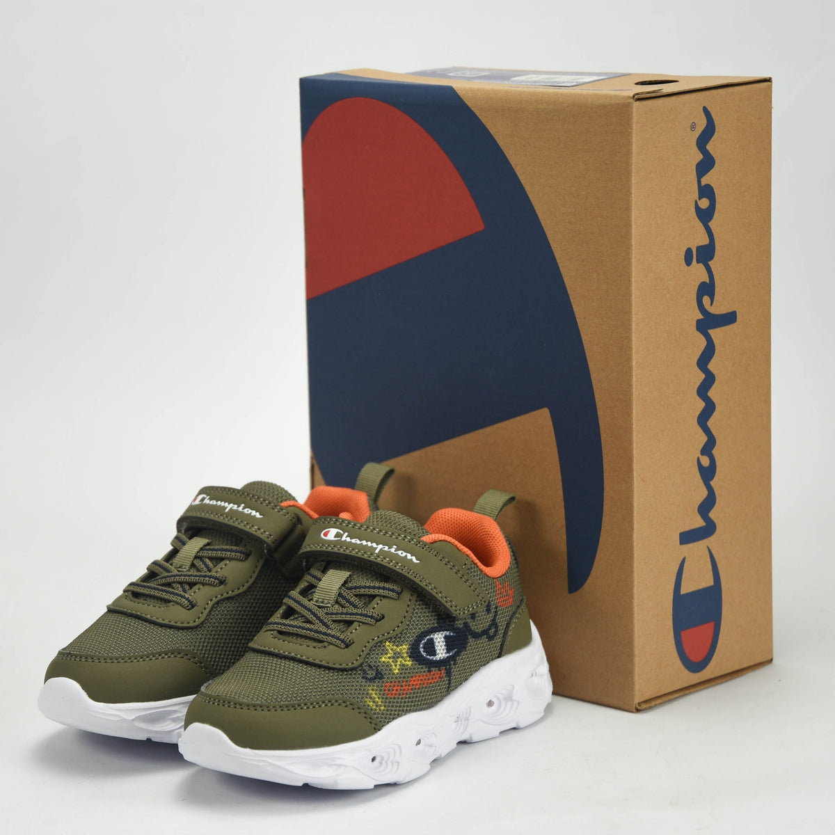 Champion — Chaussures enfant grises