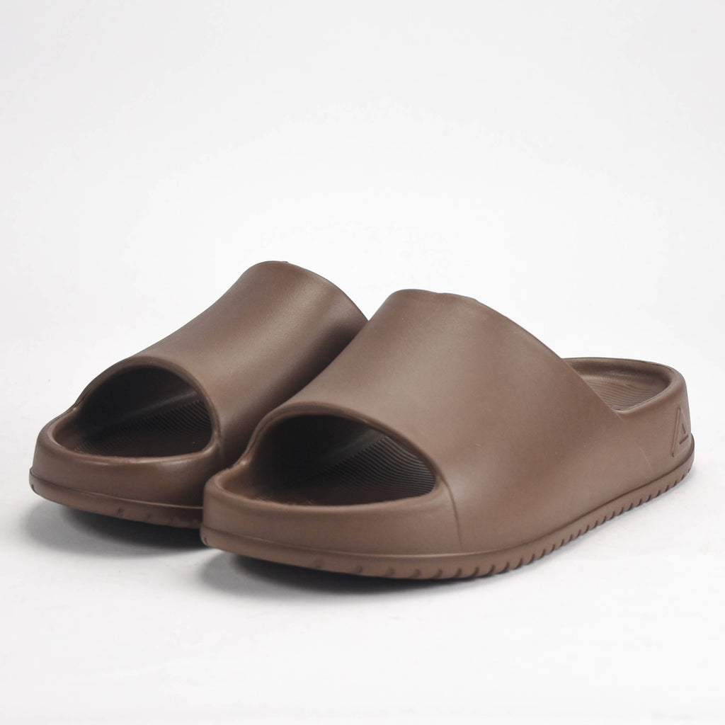 Peak — Claquettes café foncé