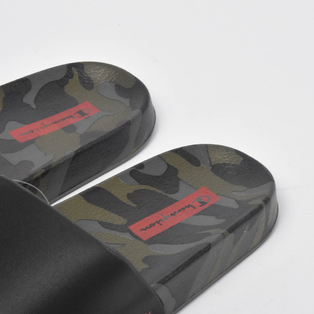 Champion Slide Leo — Claquettes mode