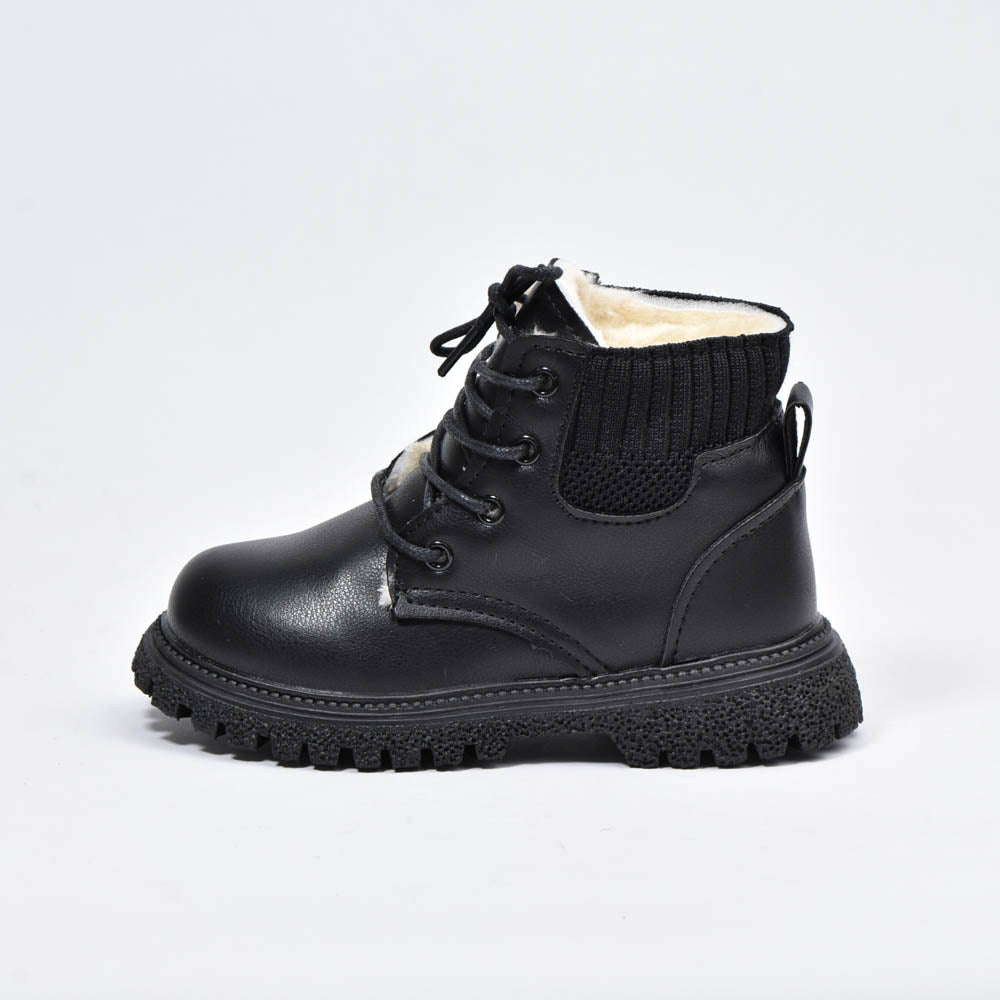 Bottes de neige enfant noires