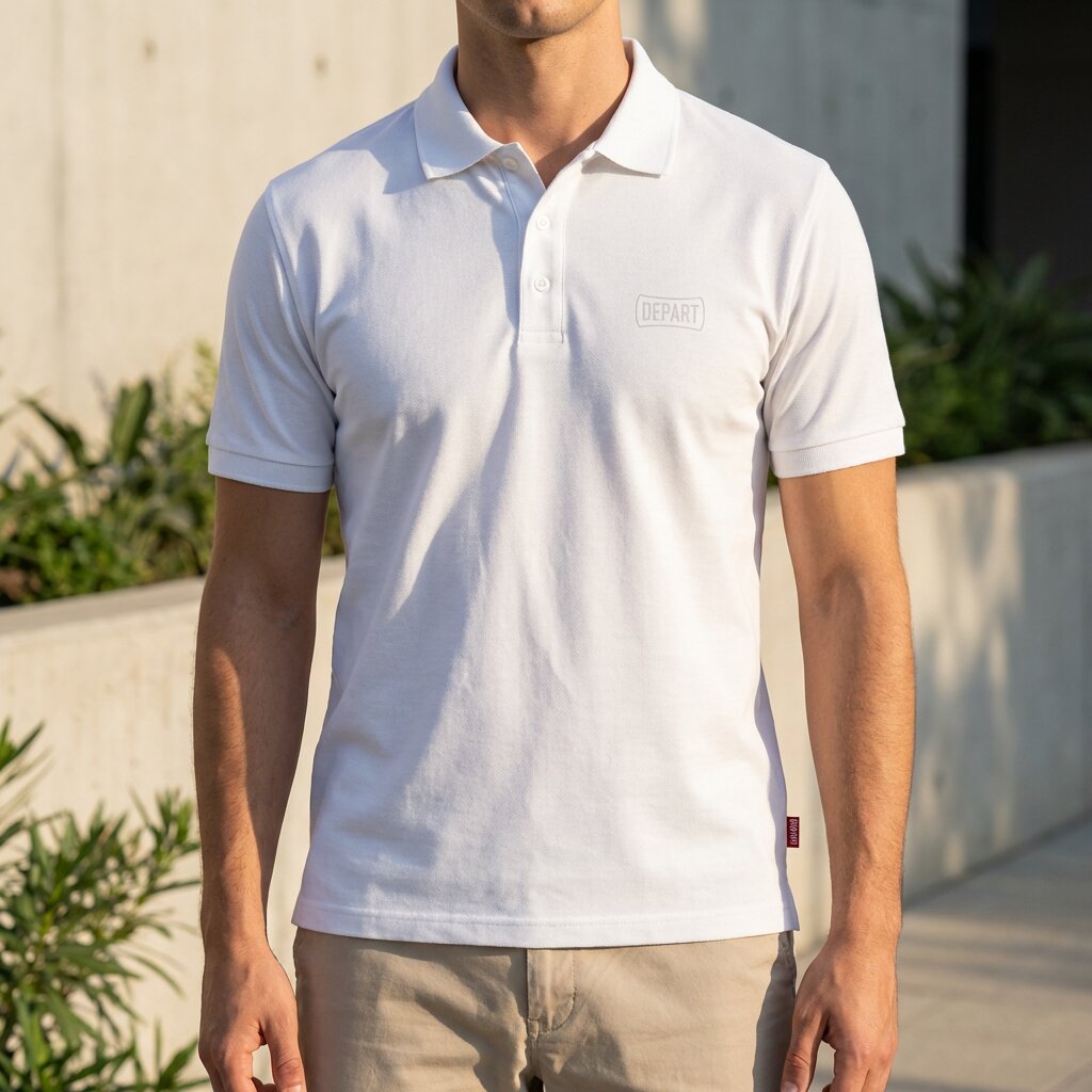 DEPART POLO G23-003391-WHITE02