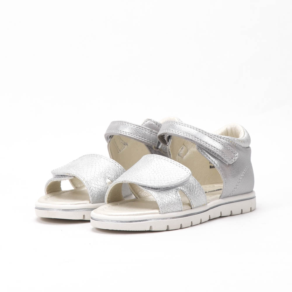 Safety Jogger — Sandales enfant argent