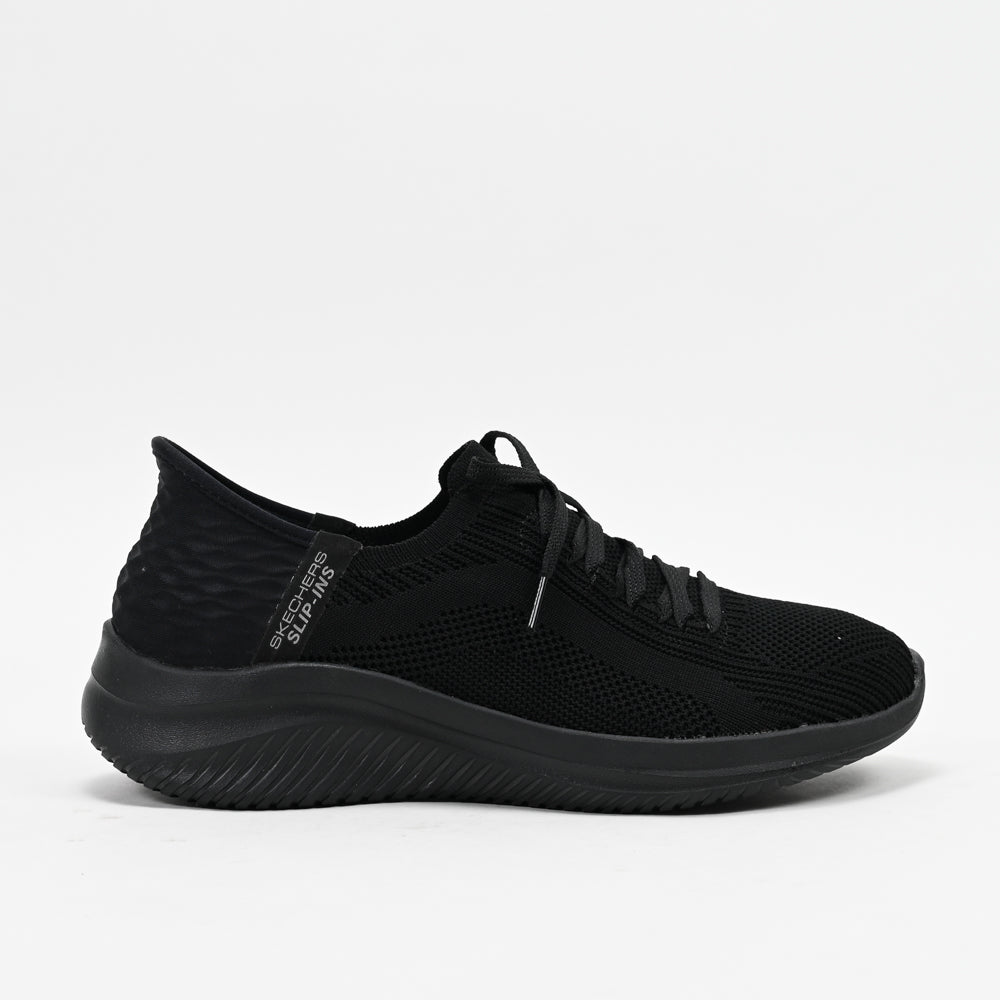 Skechers Ultra Flex 3.0 Brilliant Path — baskets femme noir vue arrière