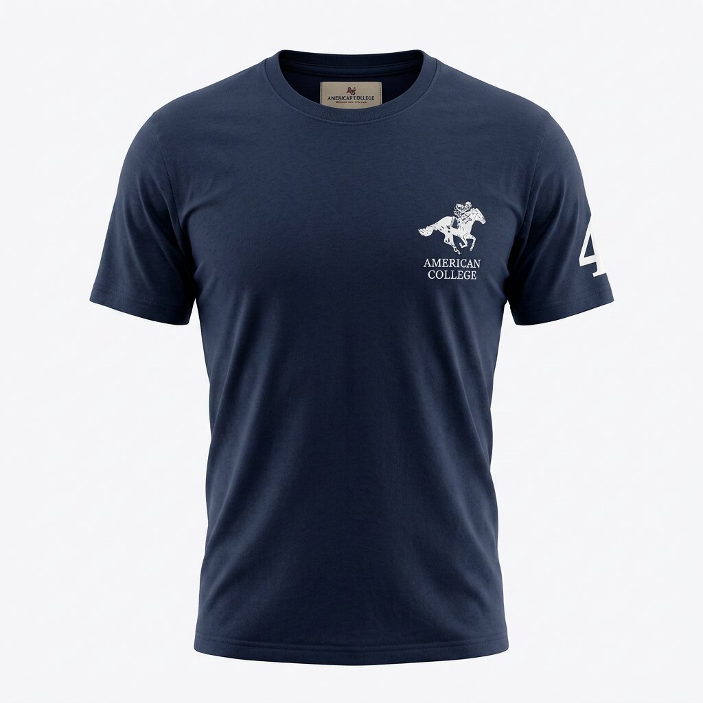 American College t-shirt pour Homme TS2601040-NAVY