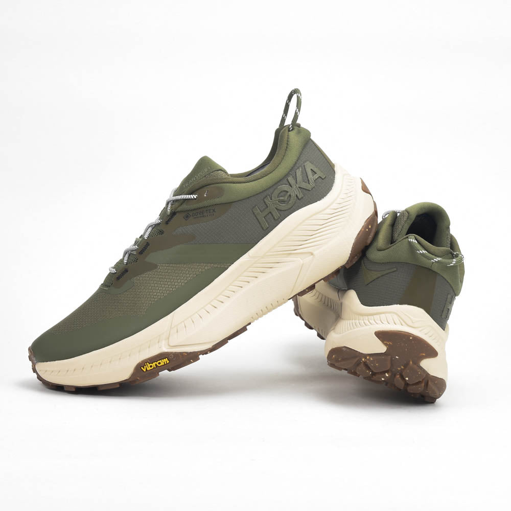 HOKA Transport GORE-TEX Slate Oat Milk Sneakers 1133957-STTM