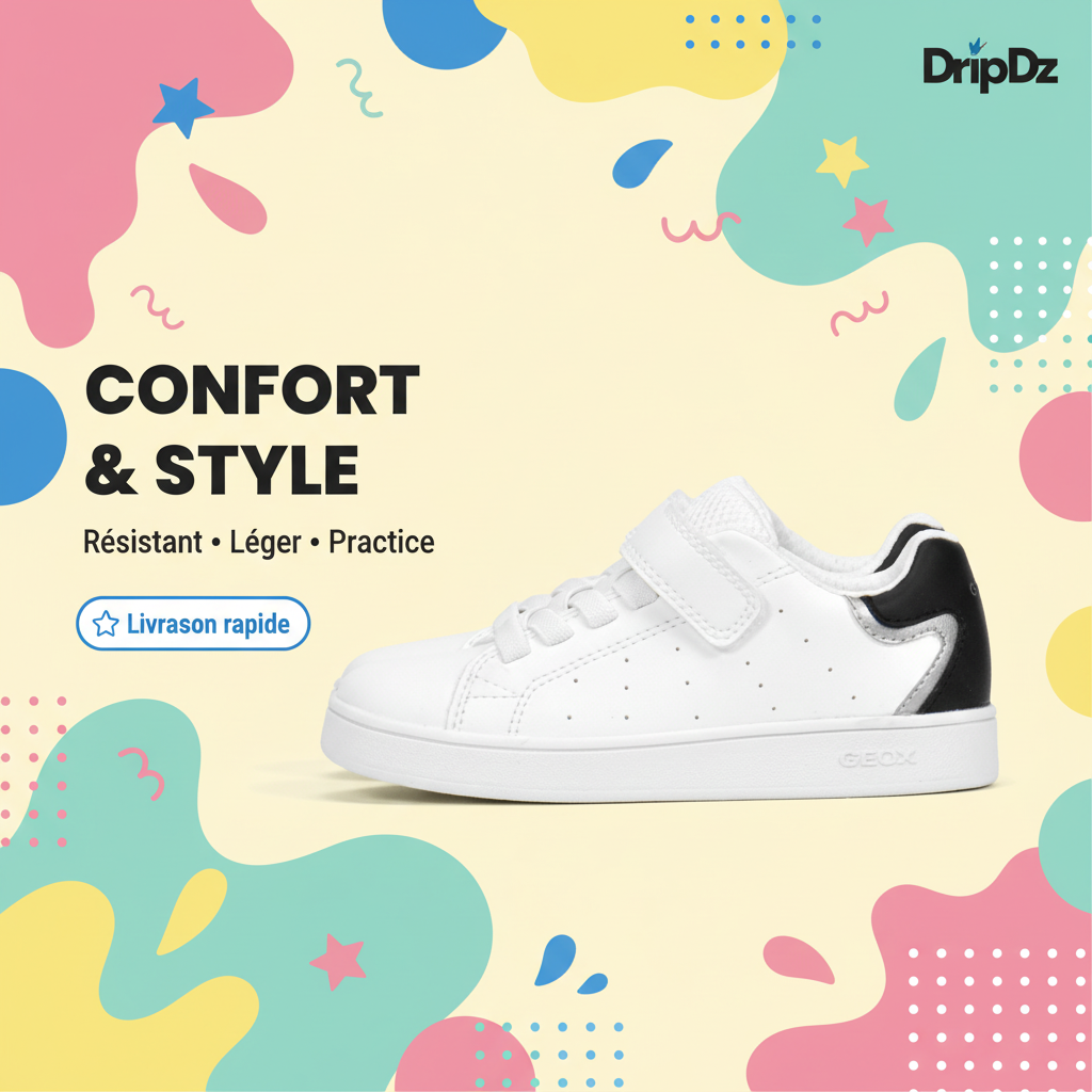 Geox J ECLYPER A - SYNT.LEA J36LSA-000BC-C0404