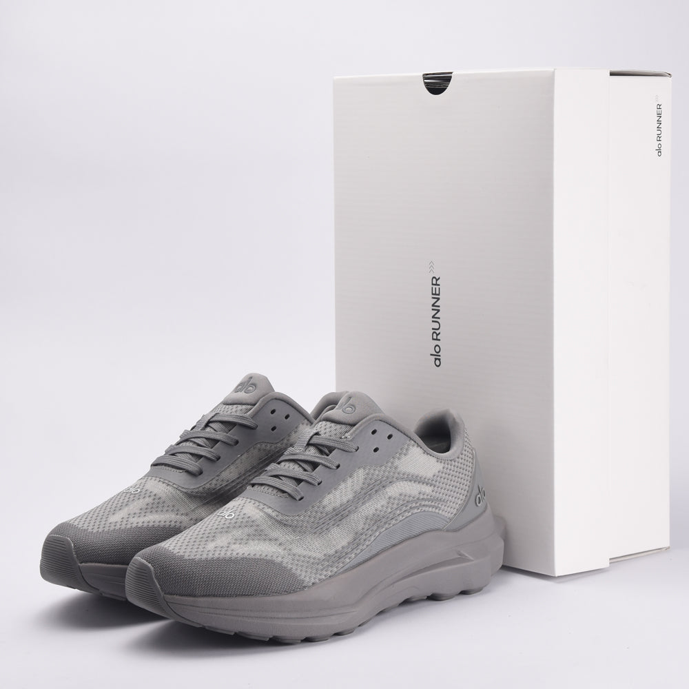 ALO RUNNER SNEAKER A0590U_GREY/GREY