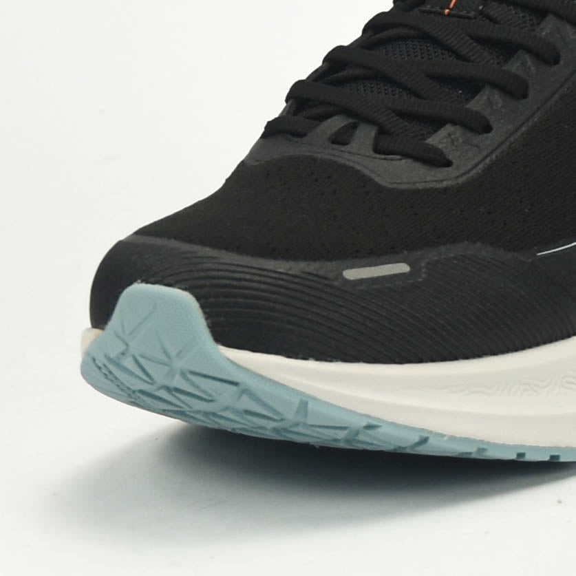 PEAK CUSHION RUNNING SHOES-BLACK/LT.GREY EXT54387H-2022