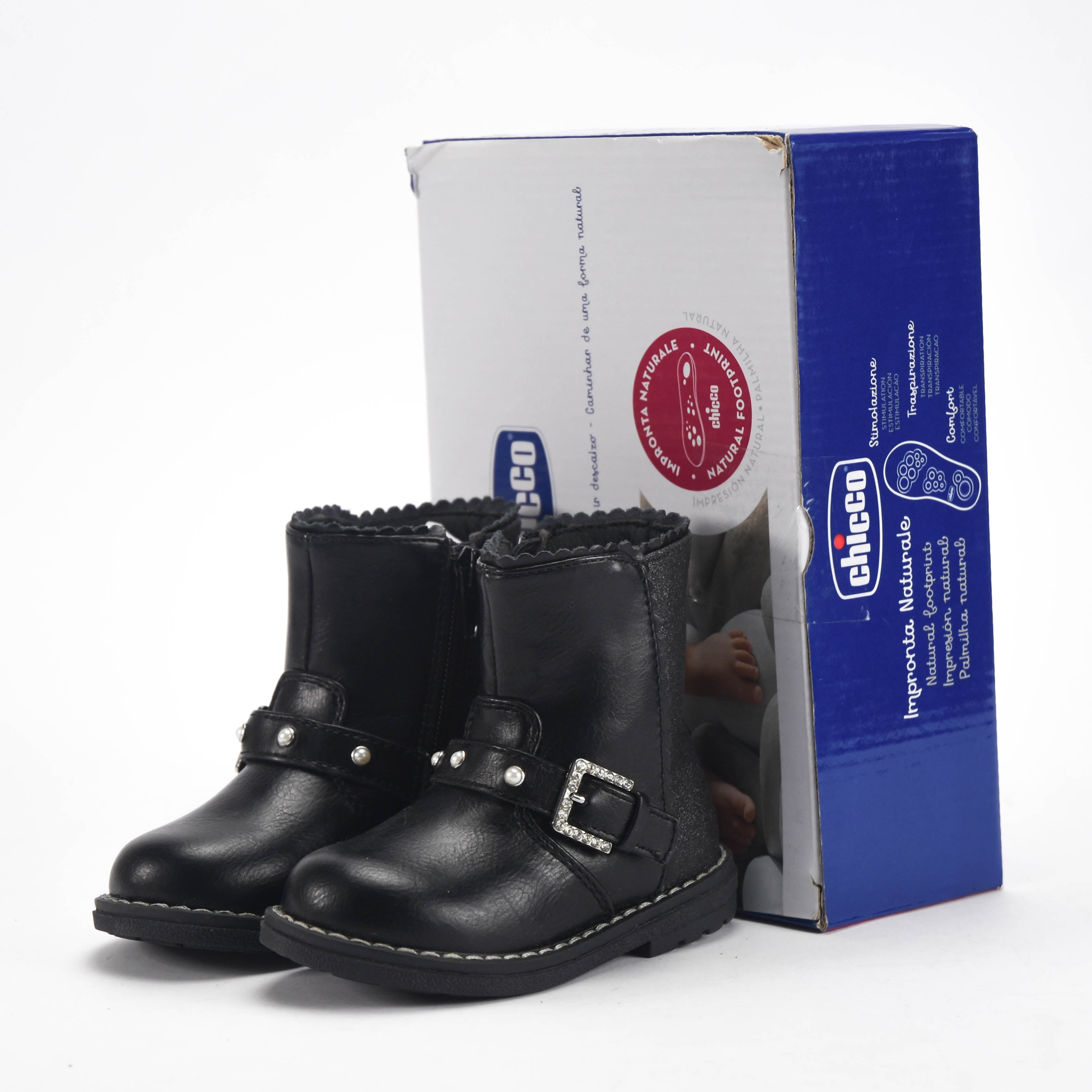 Chicco — Chaussures enfant bleu marine foncé