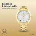 Montre Tommy Hilfiger Gold Steel Silver Dial 1782758