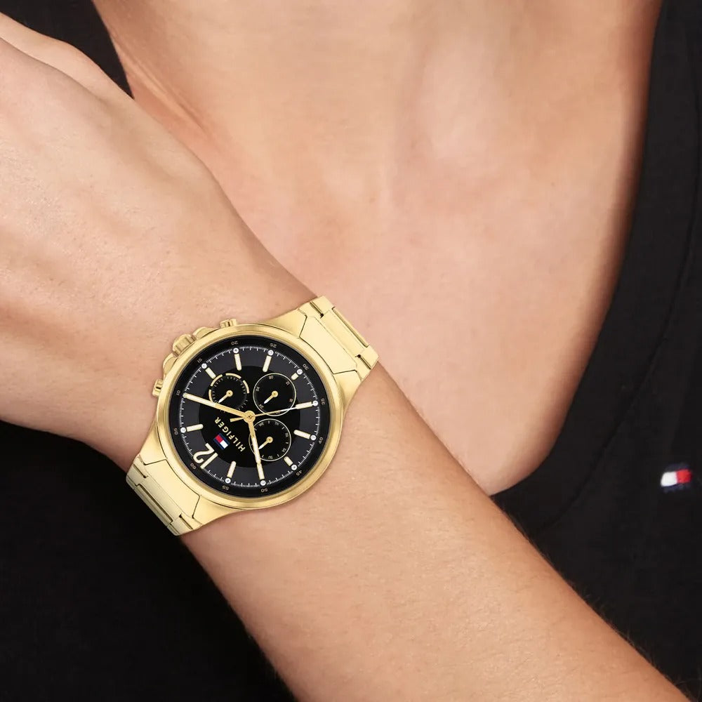 Tommy Hilfiger Jenna — Montre femme dorée