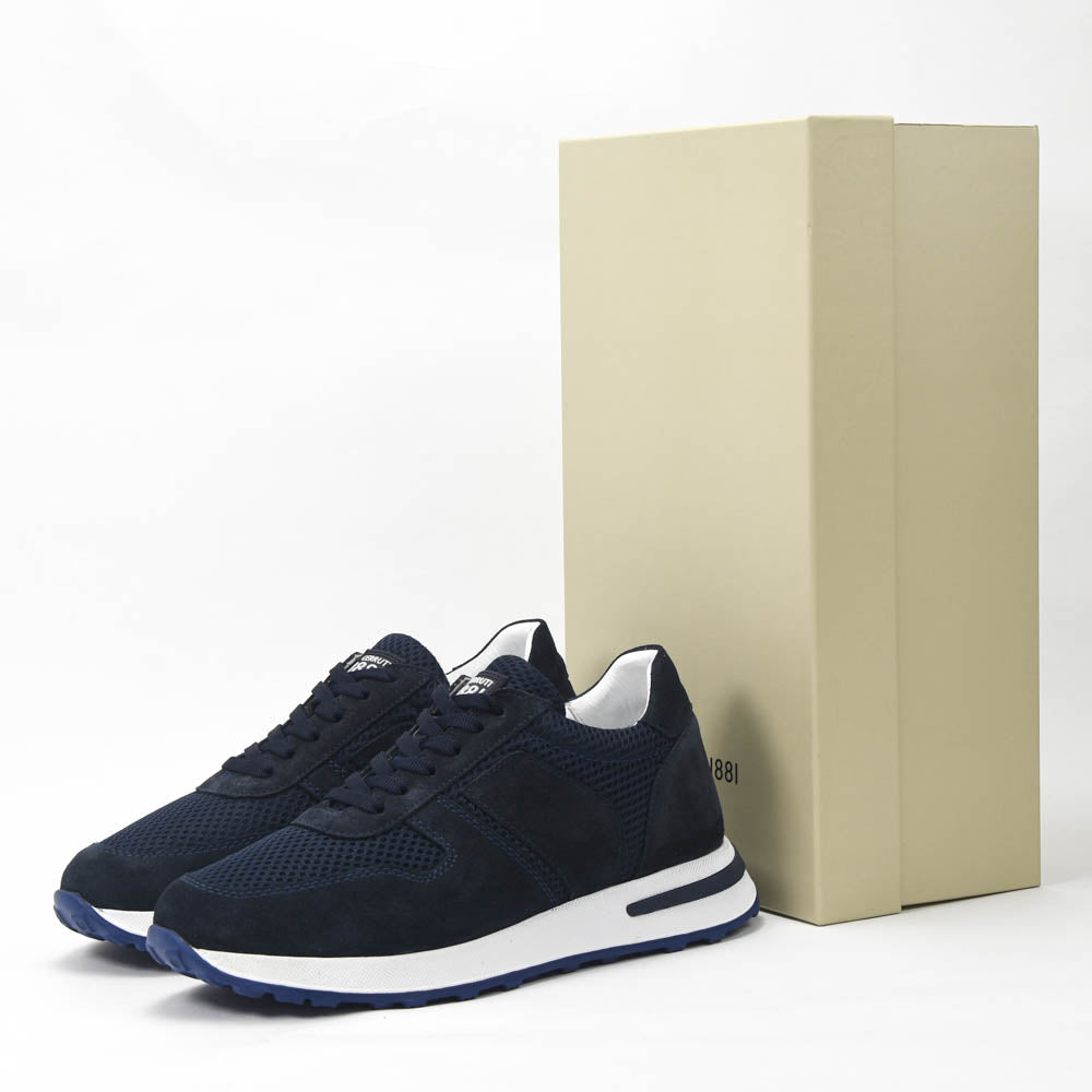 Cerruti 1881 Man Shoes Sneakers CSSU01278-BLUE