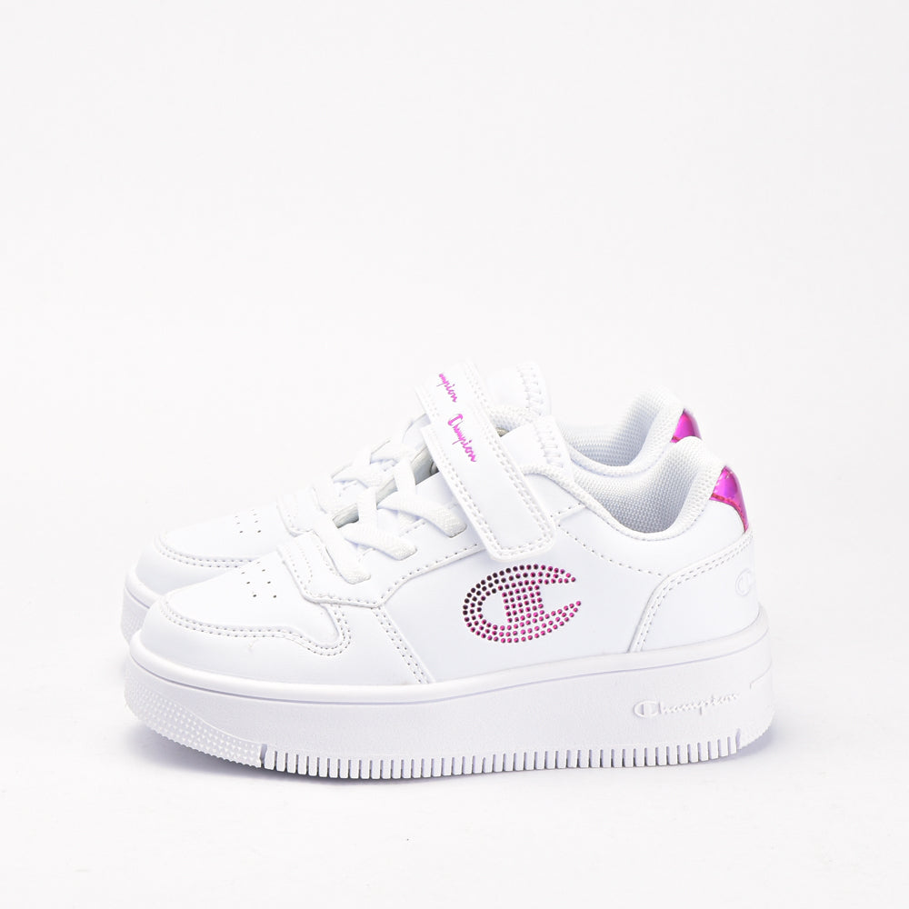 Champion — Chaussures enfant running blanches