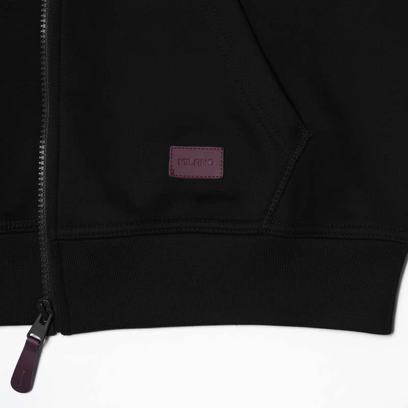 Sweat à capuche zippé homme NOIR
