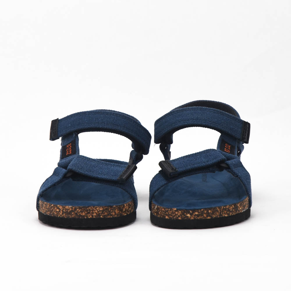 Safety Jogger — Sandales enfant bleu marine orange