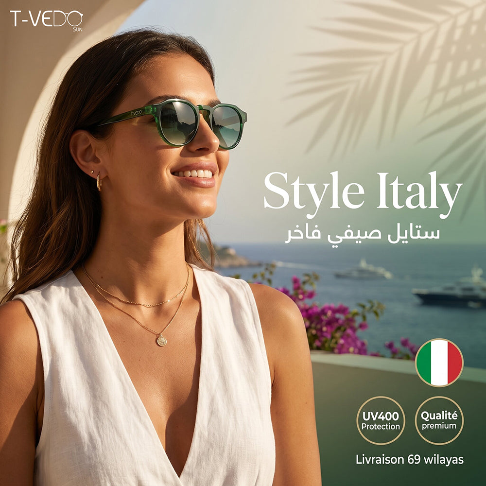 Lunette de soleil T-Vedo Sun Florida Verde 8032539567671