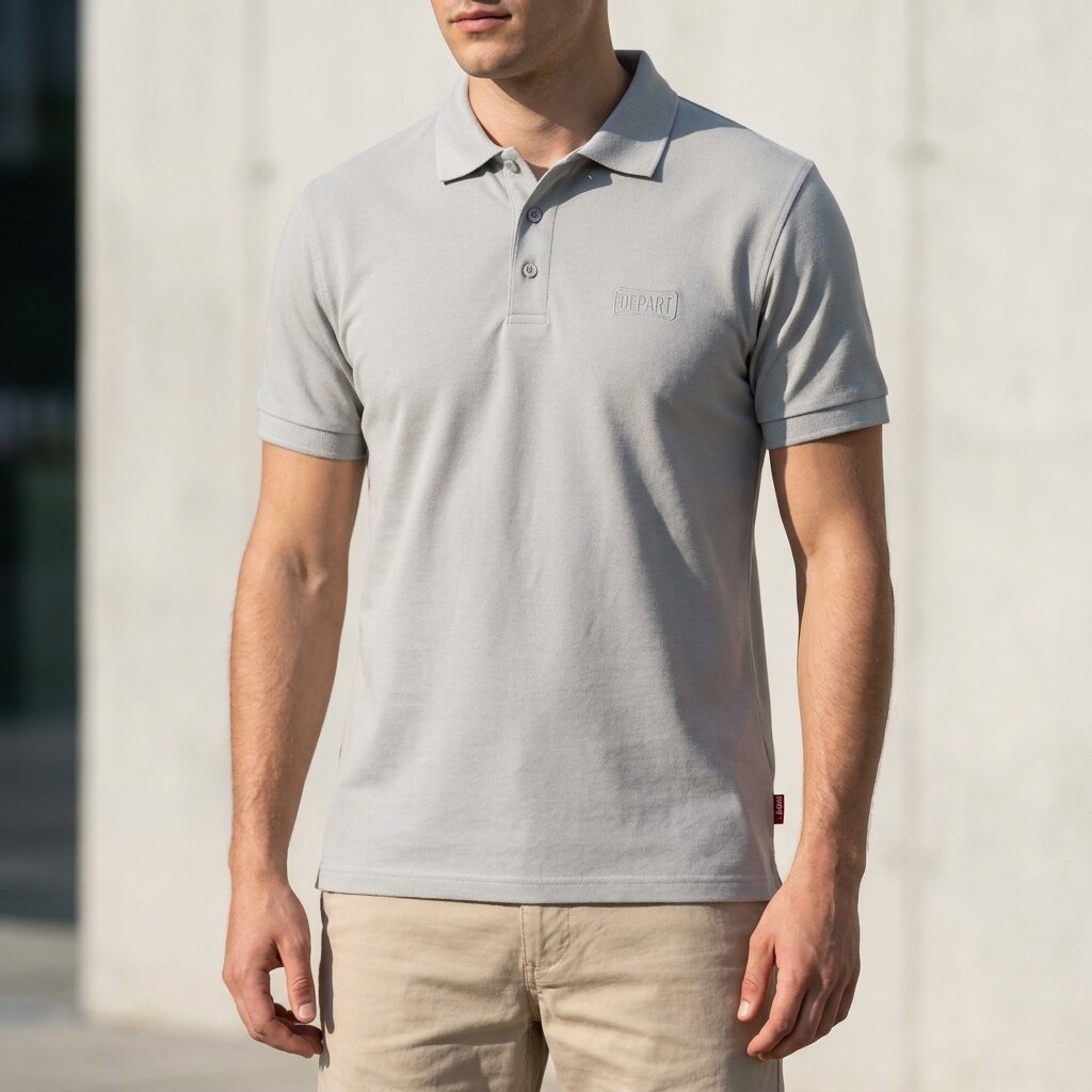 DEPART POLO G23-003391-GREY08