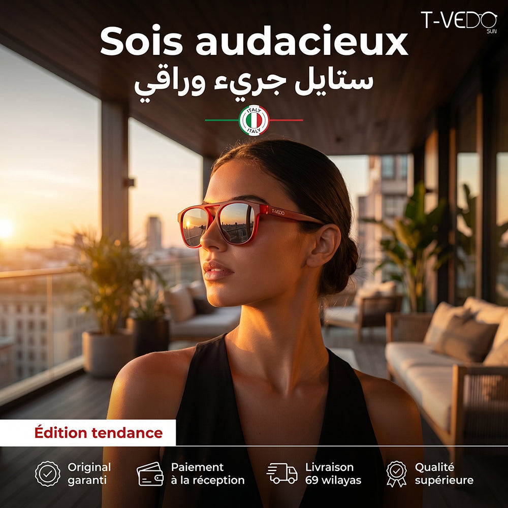 Lunette de soleil T-Vedo Sun Milano Rosso 8032539567596
