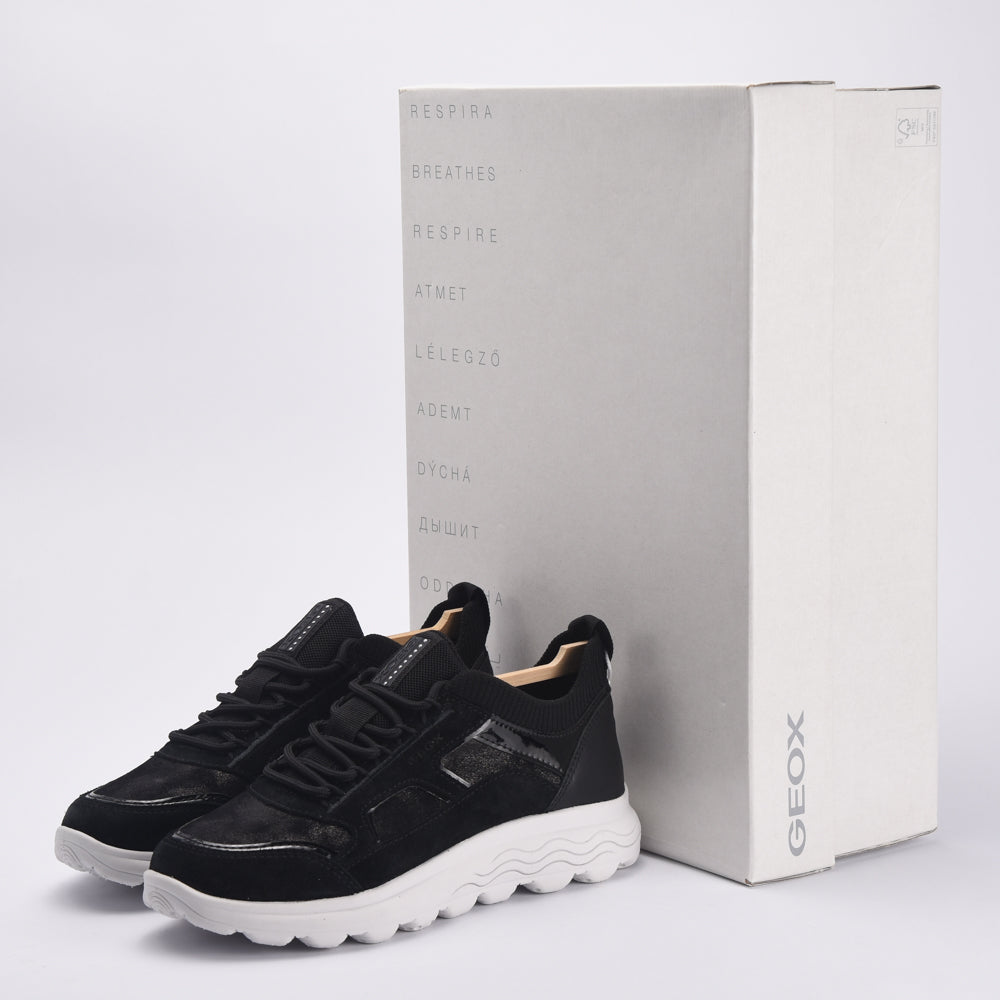 Geox Spherica — Baskets femme daim