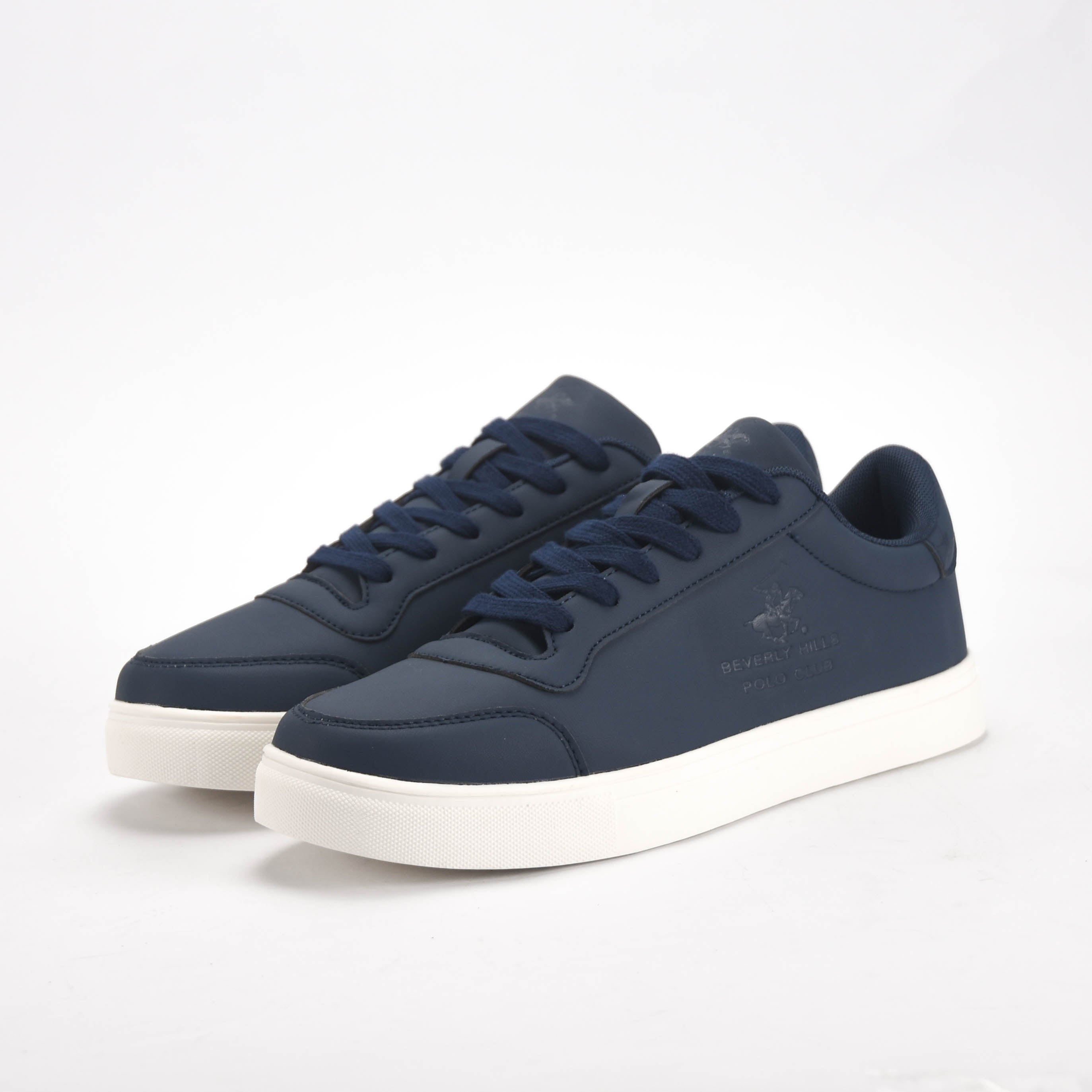 Polo — Baskets homme blanches