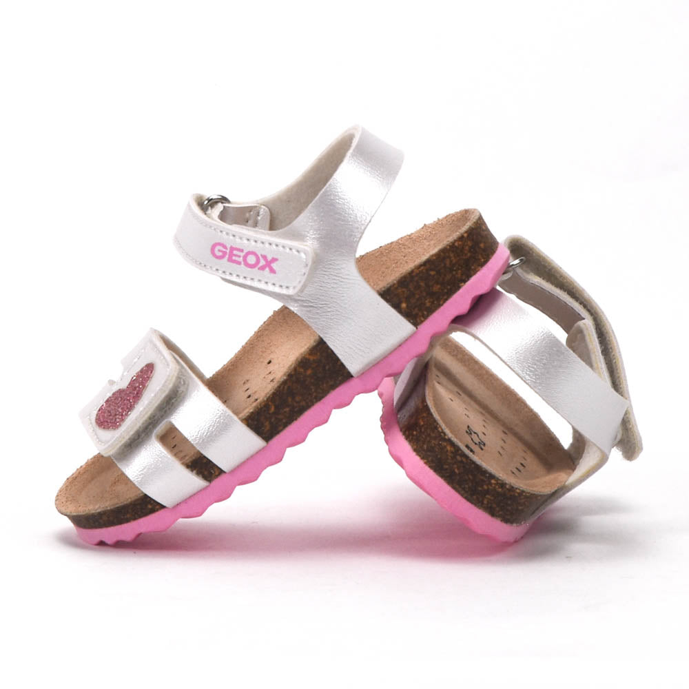 Geox Chalki — Sandales fille roses