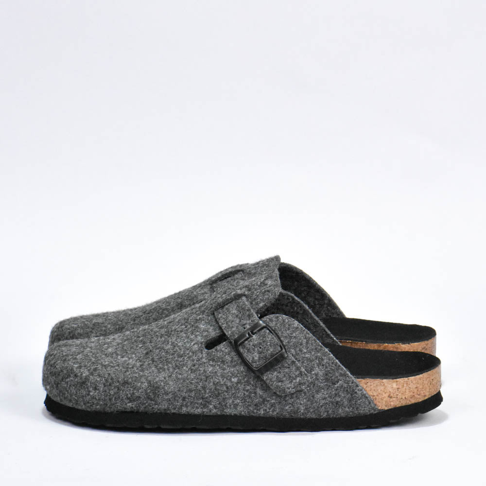 BIRKSBOT FEUTRE GRIS SOURIS PLANTA NOIR F-0GERSBOTFGSPN