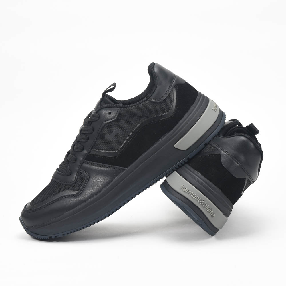 Harmont & Blaine — Baskets daim mode